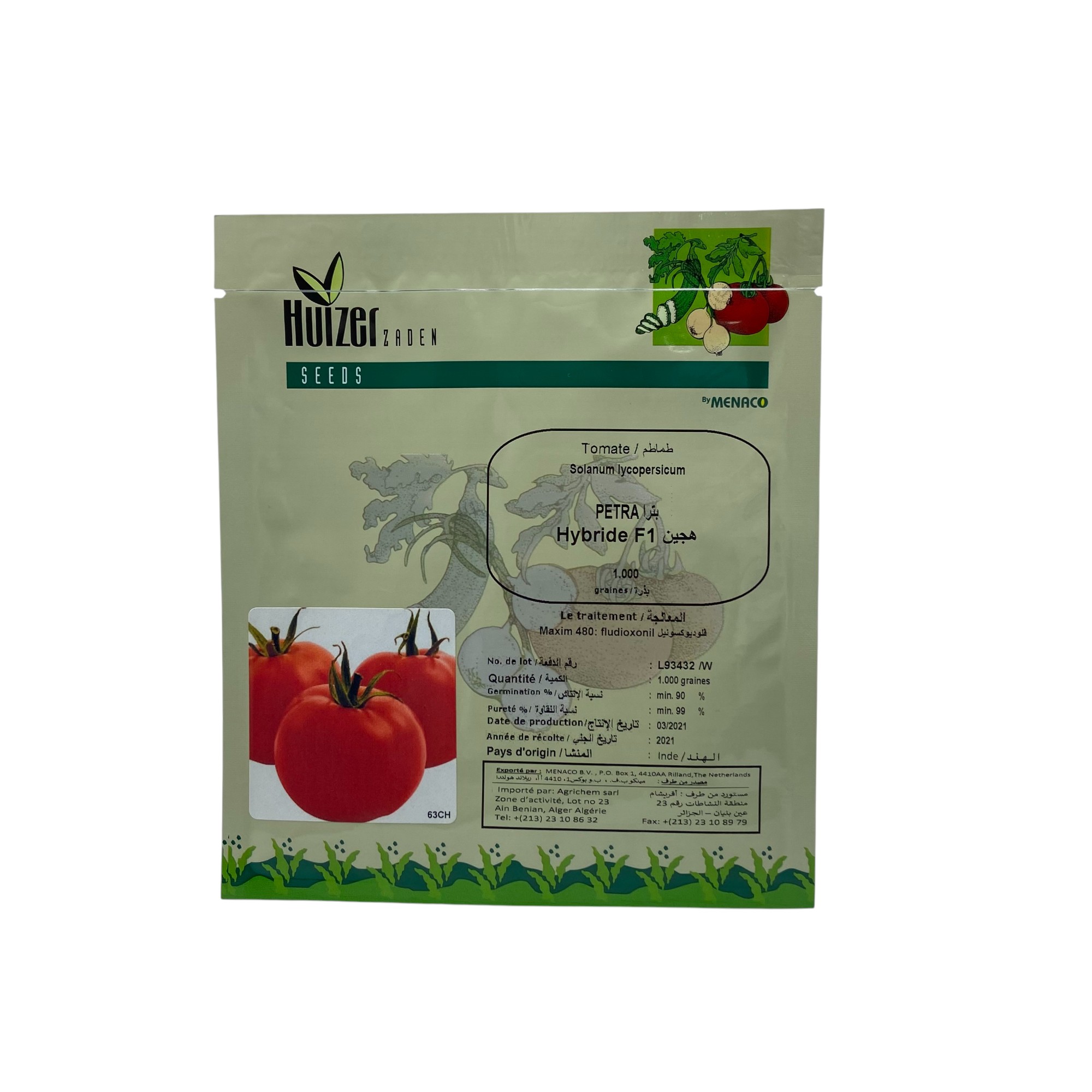 Petra F1, Tomate déterminée plein champ